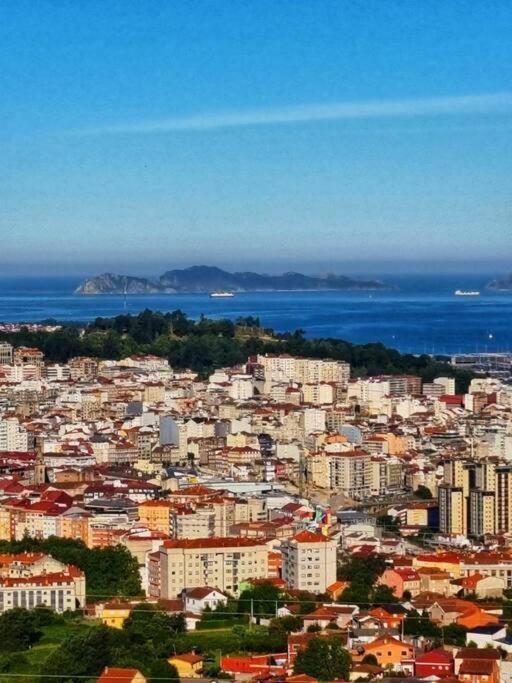Piso Con Preciosas Vistas De Vigo Lägenhet Exteriör bild